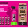 Muc Off - Punk Pack Powder Cleaner 4 Pack + Bottle -Promos Vélos Boutique 2979620618