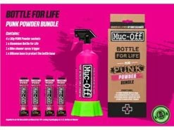 Muc Off - Punk Pack Powder Cleaner 4 Pack + Bottle