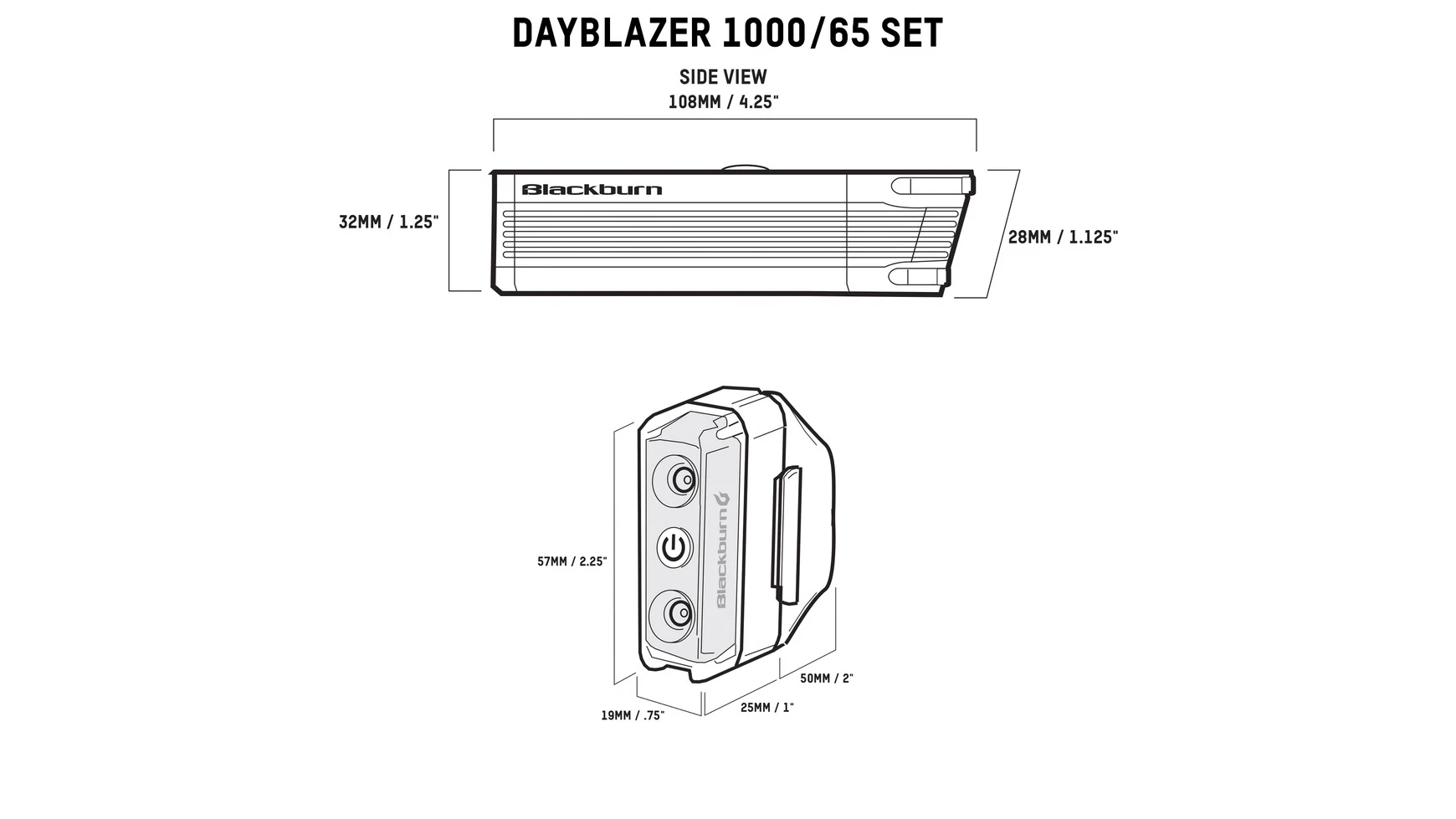 Blackburn - Pack DAYBLAZER 1000 FRONT + 65 REAR 5 Blackburn - Pack DAYBLAZER 1000 FRONT + 65 REAR – Image 3
