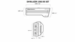 Blackburn - Pack DAYBLAZER 1500 FRONT + 65 REAR -Promos Vélos Boutique 3289960509