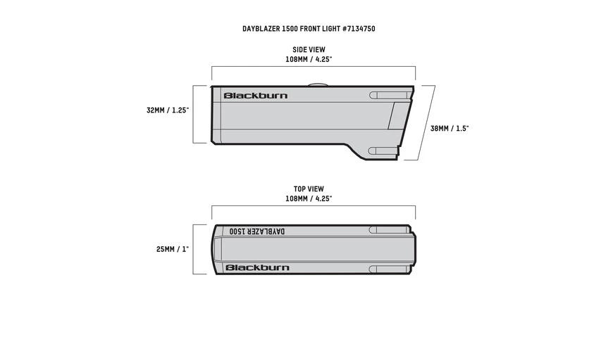 Blackburn - Dayblazer Front 1500 Lumen 6 Blackburn - Dayblazer Front 1500 Lumen – Image 4