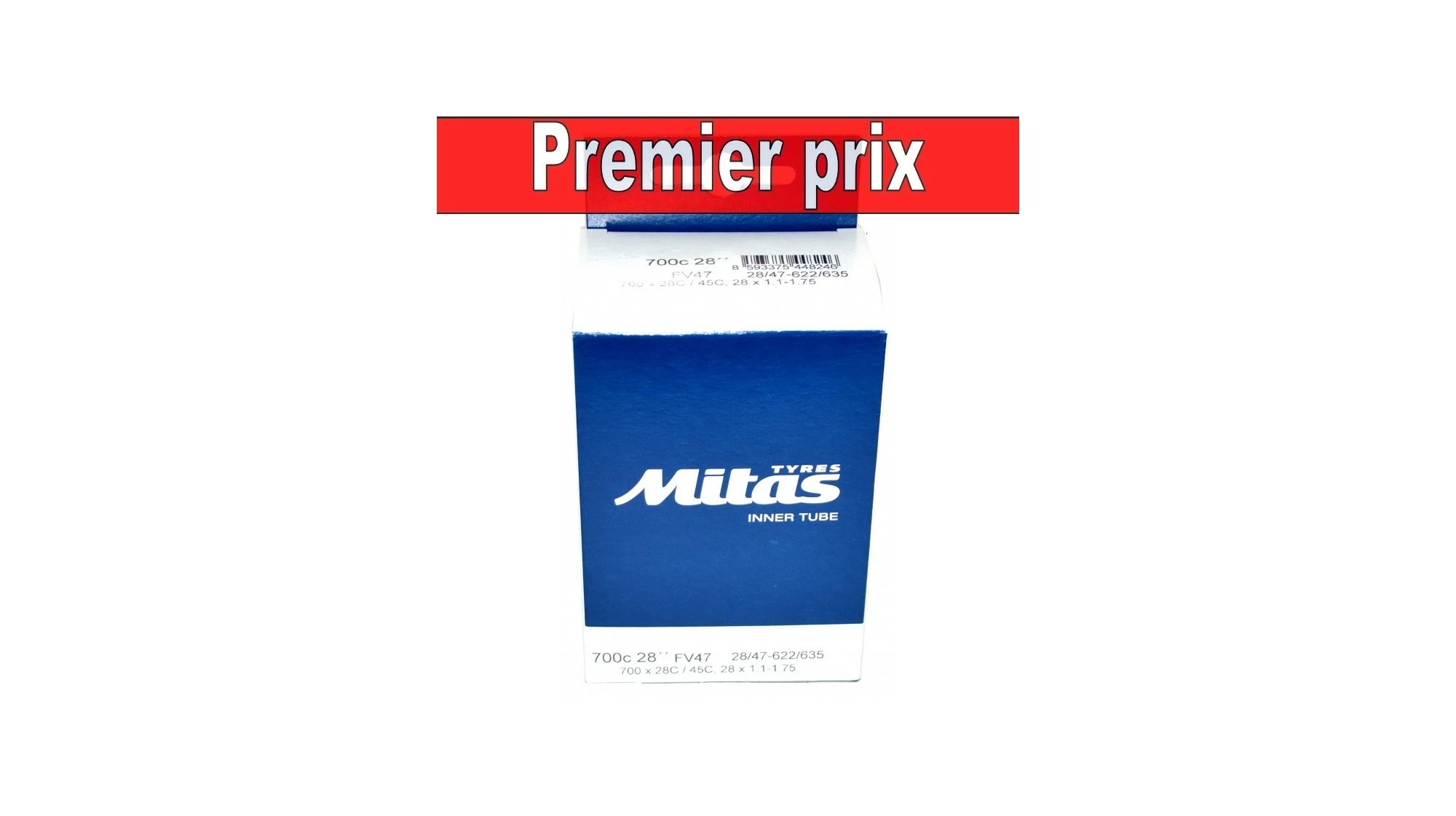 CHAMBRE A AIR 700X1.10/1.75 MITAS PRESTA 47MM 3 CHAMBRE A AIR 700X1.10/1.75 MITAS PRESTA 47MM