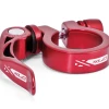 COLLIER DE SELLE RAPIDE XLC 34.9 ROUGE -Promos Vélos Boutique collier de selle rapide xlc 349 rouge